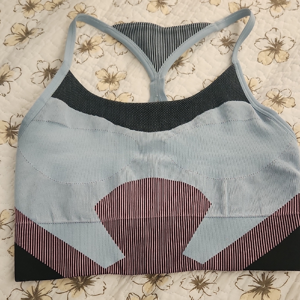 Adidas Stella McCartney Light Blue Sports Bra
